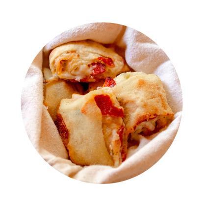 Роллы с пепперони